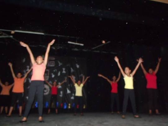Apresentação das alunas da Oficina de Dança- Foto: acervo Cláudia Bruno.